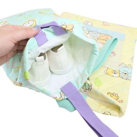 Eye Planning Sumikko Gurashi Shoe Case, Blue, W 8.7 x H 11.0 inches (22 x 28 cm), N23003A