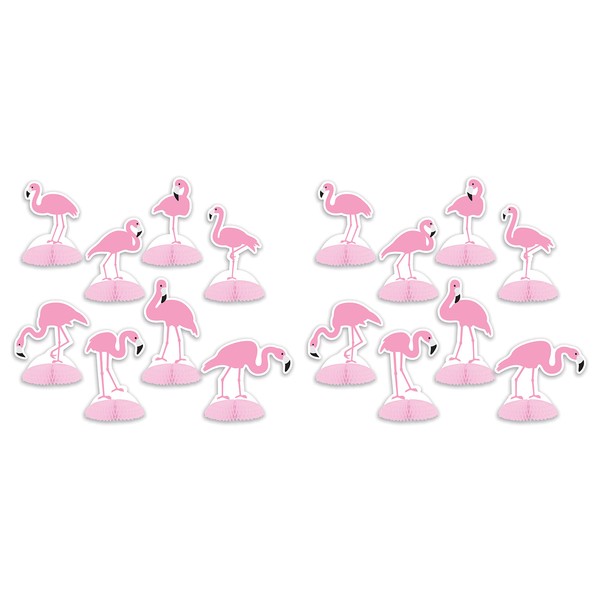 Flamingo Mini Table Centerpieces Pack of 2