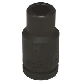 Wright Tool 6974 3/4-Inch with 3/4-Inch Drive 12 Point Deep Impact Socket