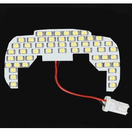 YoSef Jimny JB23 LED Room Lamp, Suzuki Jimny JB23W, Former Type, Room Lamp, Dedicated Design, Indoor Light, Easy Installation, 51 Rounds White, 1-Piece Set, Interior Parts, Custom Parts