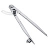 Akozon Leather Compass 200 mm Wing Leather Divider Rotating Tool