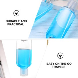 Beaupretty 10 Stück Handflaschen aus Kunststoff, Flasche aus Kunststoff, Bath Gel, Hand, Reise, Mini-Reiseflaschen, Mini-Flüssigkeit, Quetschflaschen