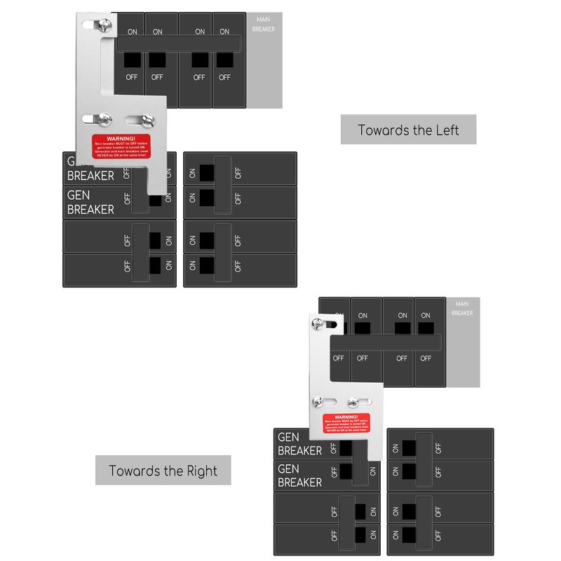 Generator Interlock Kit Fit for GE General Electeric Vertical Main