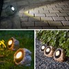 GOODFOEVER Rock Solar Garden Lights(2pcs), Super Bright Solar Spot Lights,