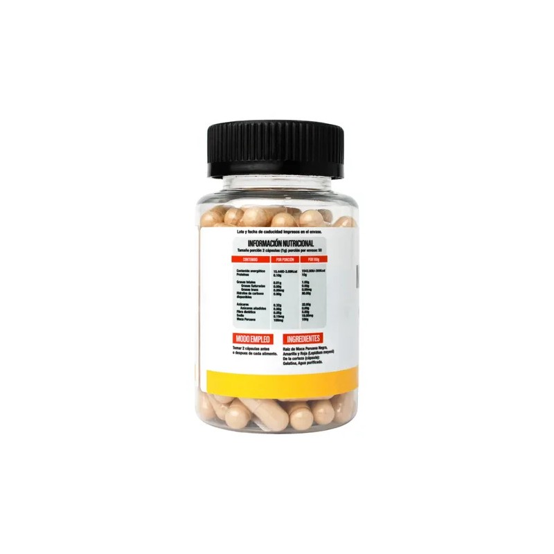 Maca Peruana Premium Superlabs Nutrition 500mg 100 Cápsulas Vegano Sin