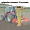 PTO Shaft Extender, PTO Quick Connect for Tractor, Connect Adapter