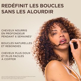 Garnier Ultra Doux with Avocado Oil and Shea Butter - Rinse Free Cream for Curly Hair 200ml