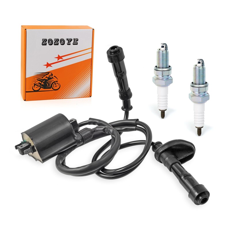 Ignition Coil Pack Kit Spark Plug + Cap For Honda