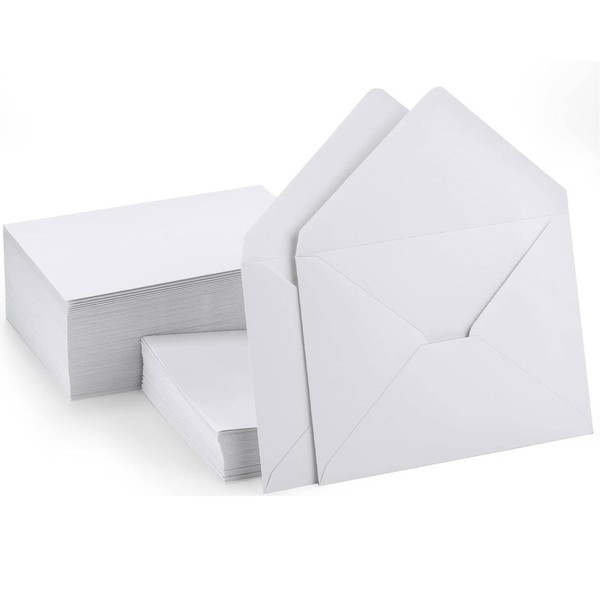 WADY Gift Envelopes, 100 Pcs Mini Envelopes, 6.3 x 4.3