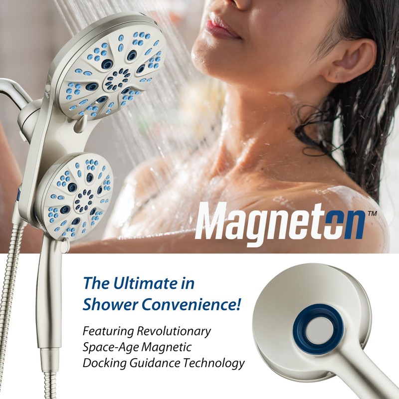 AquaCare Magneton High-Pressure 48-mode Luxury 3-way Combo System with Magnetic