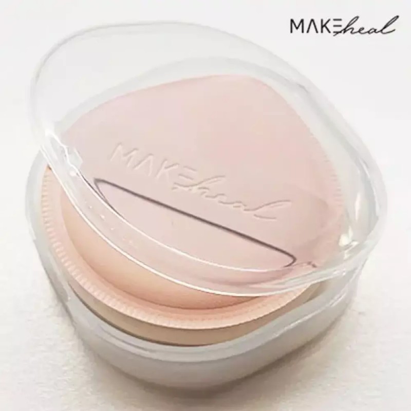 Makehill 메이크힐 구름 팡팡 퍼프 대왕쿠션 대왕퍼프 2개입 + 케이스