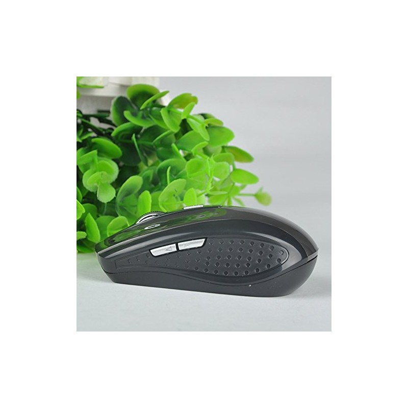 2.4Ghz Wireless Mobile Optcal Mouse with 6 Buttons, 4 DPI