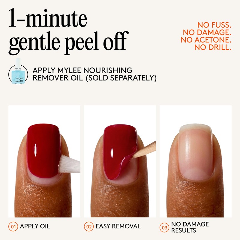 Mylee Gel Nail Wraps [Out & About] - 20 Pre-Cured