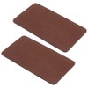 PH PandaHall 2pcs Brown Insert Bag Bottoms, 11x6'' Felt Bag