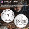 IELCJJ 7 Month Sobriety Coin, One Day at A Time