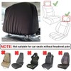 Imeisuit 2pcs Universal Car Headrest Cover with Quick-Release Car Keychain,