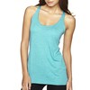 NEXT LEVEL APPAREL Women's Stylish Tri-Blend Racerback Tank Top, XX-Large,