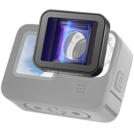 NEEWER 1.2x Anamorphic Lens Compatible with Hero 12 11 10 9 Black, Widescreen Cinematic Effect with Blue Flare, Anti Reflection Multi Coated HD Optical Lens, LS-56