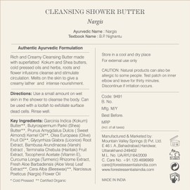 Forest Essentials Nargis Cleansing Shower Butter, 200ml