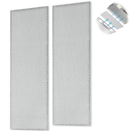 S99010370 Range Hood Filter Replacement for Broan PM250, PM390, 99010370, 2002603, B08087922, AP5950107, SB08087661 Aluminum Grease Filter, 2 Pack