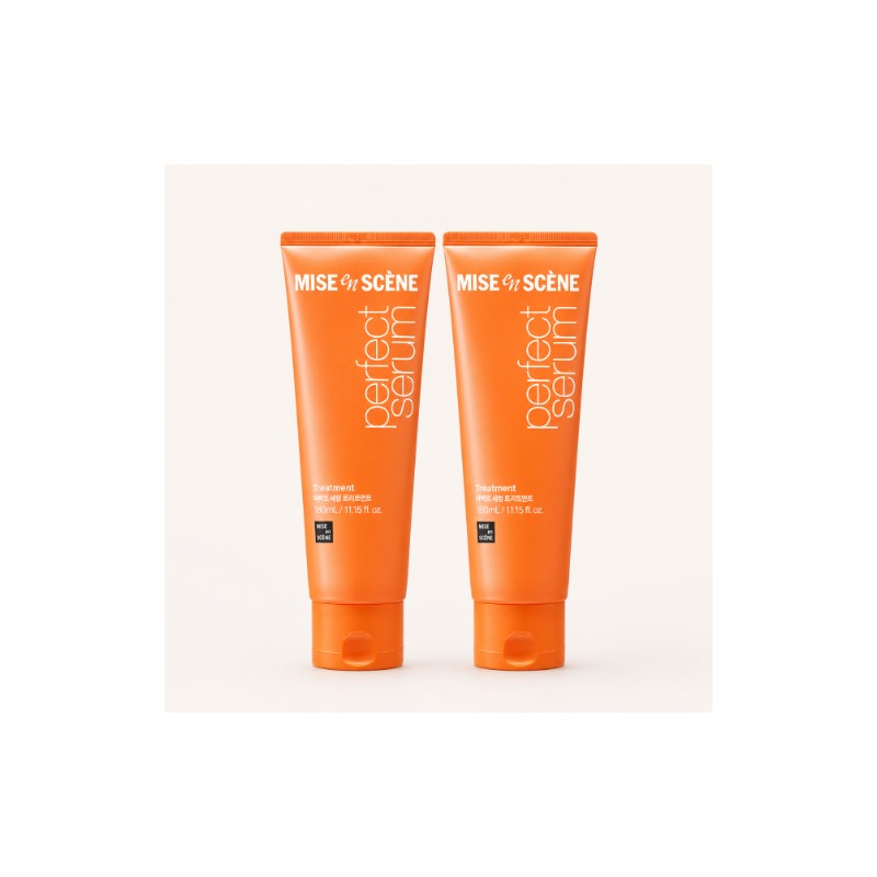 Mise-en-scène Perfect Serum Treatment Double Plan 180ML 2pcs / 미쟝센