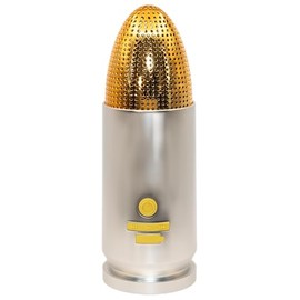 Catastrophic Industries Bullet Bluetooth Speaker | Portable Wireless Speaker, TWS Pairing, 70ft Range | IPX5 Waterproof, Rugged Outdoor Design, USB-C Fast Charging, 8–10Hr Battery Life (Silver)