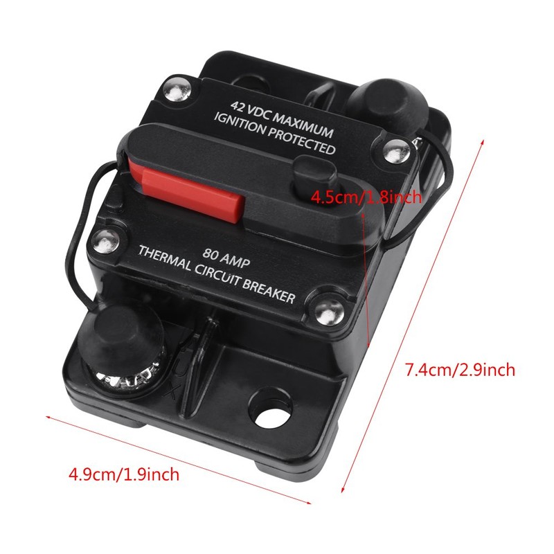 Disyuntor de audio para automóvil 50A, 80A, 100A, 150A, 200A,