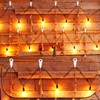HiGift 36 Pack Light Hanger Hooks, White Stainless Steel Screw