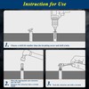 PRIDE&CRAFT 25Pcs Screw Extractor Set, Heavy Duty Bolt Extractor Set,
