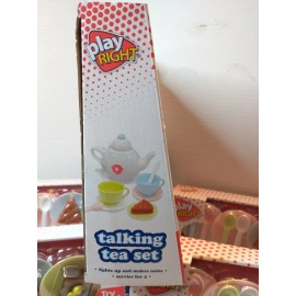 Play Right Tea Set 15 pieces - Age 3+ PLAY RIGHT (5 SETS AVAILABLE!!) TALKS!!!
