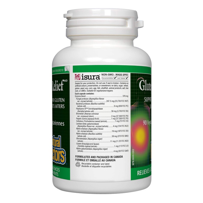 Gluten Relief (90Capsules) Brand: Natural Factors