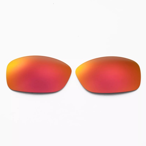 Oakley Walleva Polarized Fire Red Replacement Lenses for Oakley Hijinx