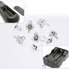 SynHHergyx 10pairs Battery Springs AA Battery Contacts Negative to Positive