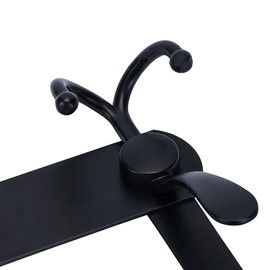Encozy Over The Door Hooks,Coat Rack for Hanging Clothes Hat Towel (Heavy Duty Black 1pcs) …