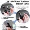COCASES Holder Compatible with Ooono Co-Driver No2, Leather Sun Visor