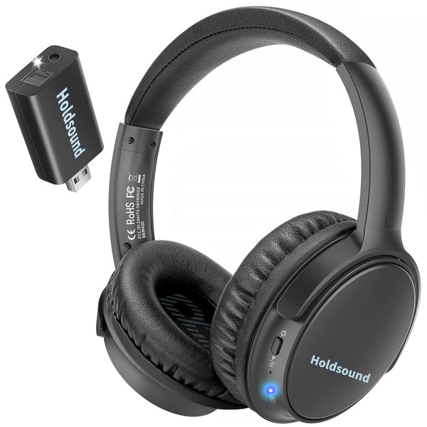 Holdsound Wireless Headphones for TV, BKM400 TV Headphones Wireless with