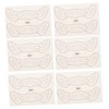 FOMIYES 6sheets Temporary Stickers for Creative Makeup of Face Decals