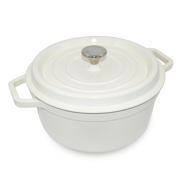 MINLUFUL Enameled Cast Iron Dutch Oven Pot with Lid -