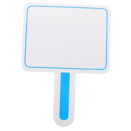 Operitacx Handwriting on Blackboard Small Dry Erase Board Wipe Off Board White Board Large Whiteboard Poster Boards Whiteboard Paddle Whiteboard Markers Handheld Signs Kt Foam Board