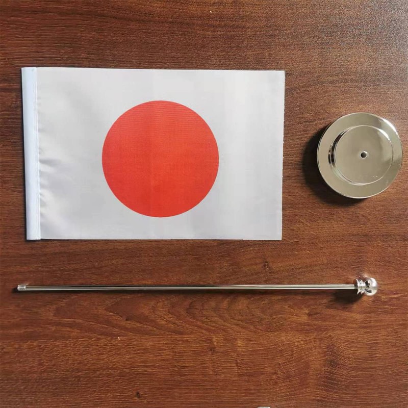 Tabletop Flag, Flag Stand, Mini Pole, Single Stand, Japanese Flag,