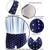 AONTUS - Traje de baño de una pieza para mujer,