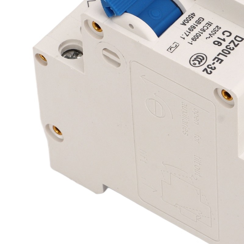 Miniature Circuit Breaker Overload Air Switch Leakage Protection Switch 16A