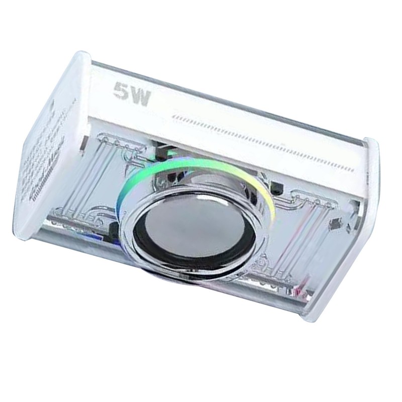 Bluetooth Speaker with Colorful Lights Loud Subwoofer Surround Sound Rechargeable