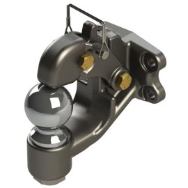 Wallace Forge DPH2000 Combination Pintle Hitch with 2 Inch Ball - 16,000 Lb Cap.