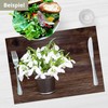Place Mat - Snowdrop in Pot - 12 Pieces Made