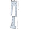 Simpson ETB Cross-Cut Wood Connector, Aluminium