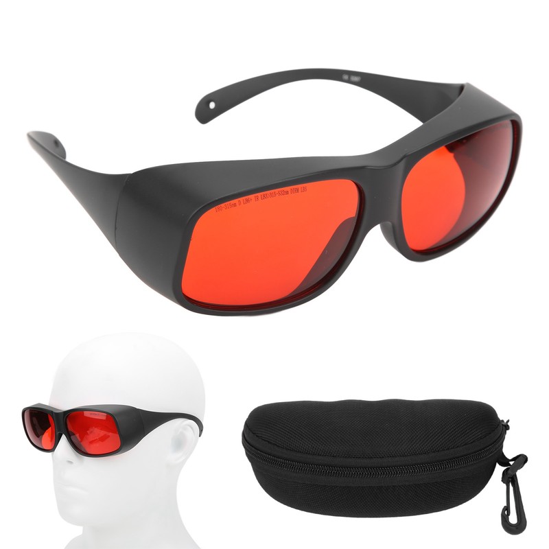 532NM Laser Safety Goggles with Red Lens Protecting Your Eyes