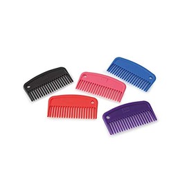 Shires Equestrian - Shires Large Plastic Mane Comb - Red - Size: Onesize