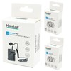 Kastar Battery (X2) & Travel Charger Kit for Panasonic CGA-S007