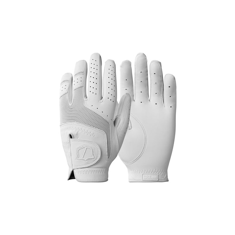 WILSON Staff Conform Ladies Left Hand Golf Glove - White,